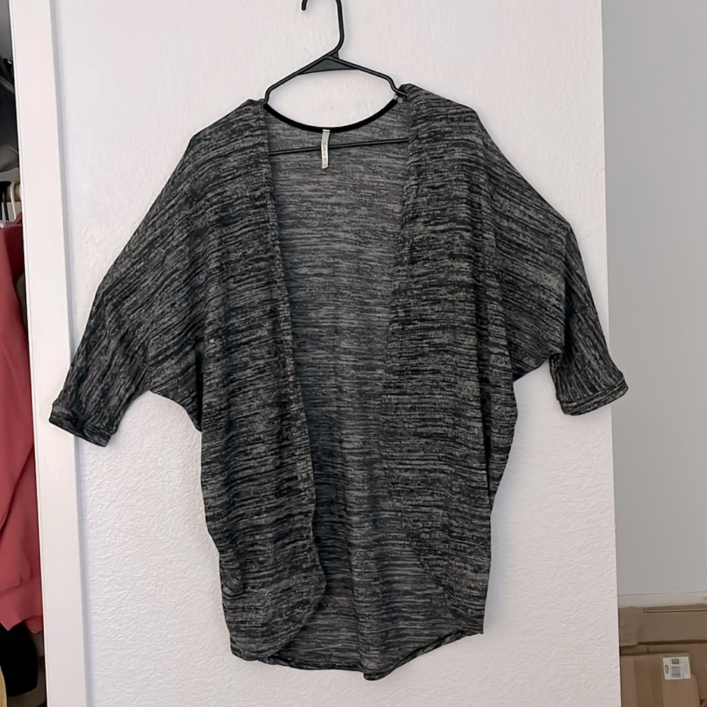 Sweater. Cover up. Lightweight with 3/4 Dolman sleeves.